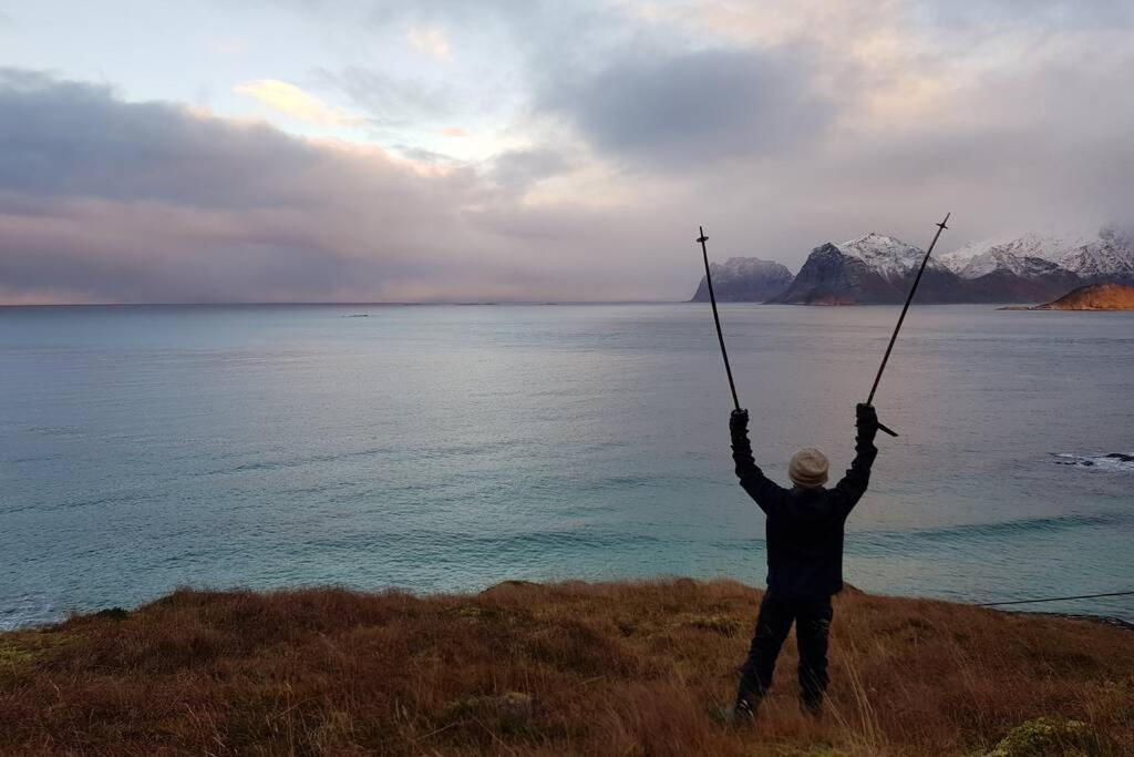 Lofoten- Enjoy The Nature-With A Beautiful Beach Napp Exteriér fotografie